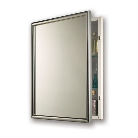 white steel medicine cabinet|metal recessed medicine cabinet.